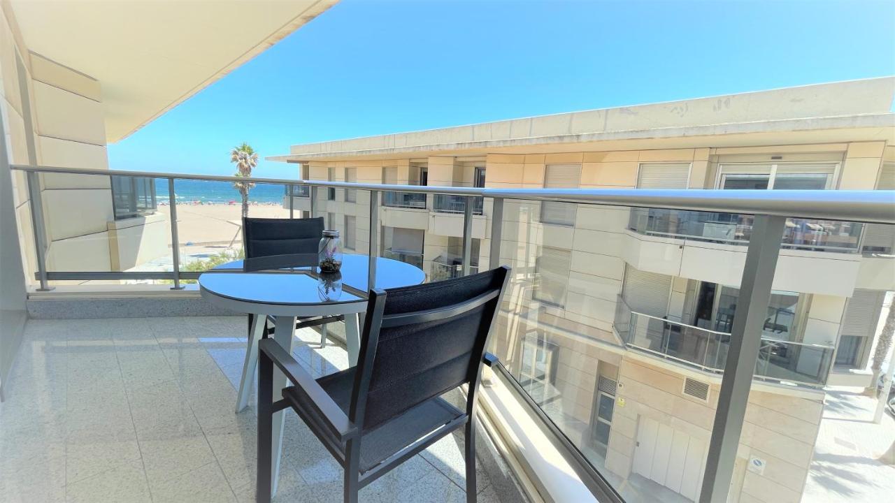 Beach Valencia Luxury A40-35 Apartment With Terrace And Sea Views Exterior foto
