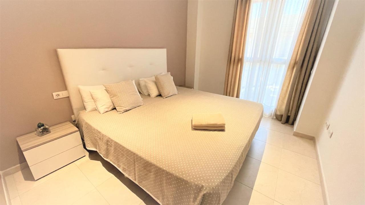 Beach Valencia Luxury A40-35 Apartment With Terrace And Sea Views Exterior foto